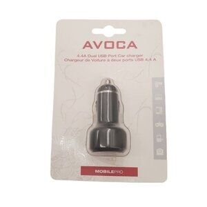 Avoca 4.4A Dual USB Port Car Charger